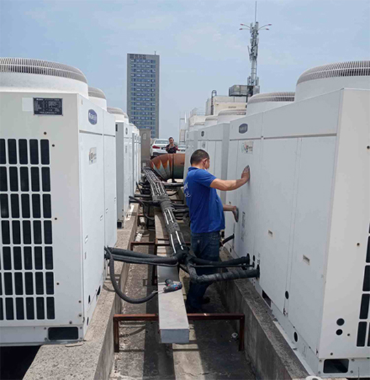 岷县中央空调制热和不制冷系统维修方法